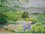 Rancho La Puerta Garden Watercolor