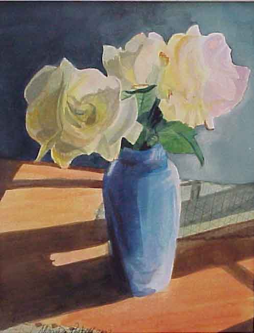 Sherry's Roses Watercolor